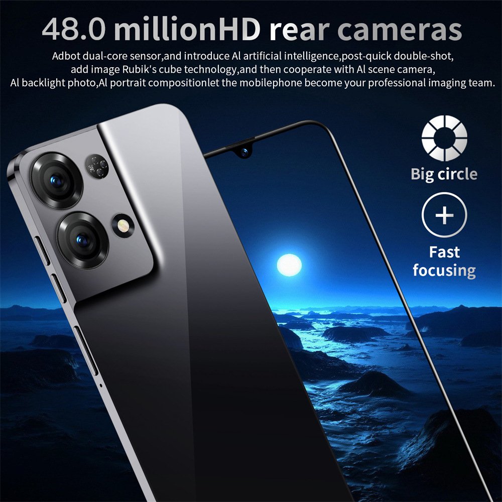 Hot Selling Reno 8 Pro 16G + 1T Mobile Phones Cellphone Handphone 3g & 4g Smartphone